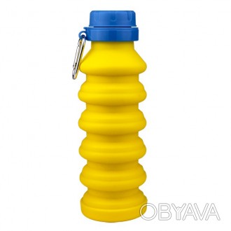 Бутылка для воды складная Magio MG-1043Y 450 мл. Цвет: желтый