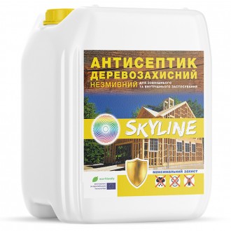 Антисептик SKYLINE (Скайлайн) предназначен для максимальной защиты древесины раз. . фото 2