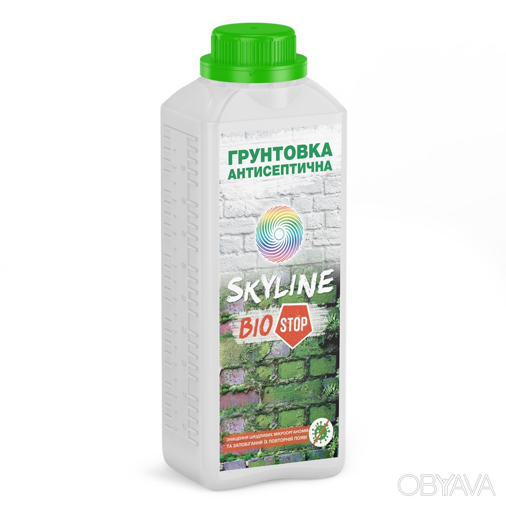 ᐈ Антисептическая противогрибковая грунтовка Биостоп SkyLine 1л ᐈ ...