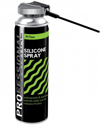Silicone Spray PITON — смазка силиконовая для смазки и защиты резиновых, пластик. . фото 3