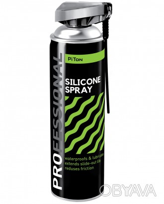 Silicone Spray PITON — смазка силиконовая для смазки и защиты резиновых, пластик. . фото 1