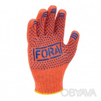 Перчатки DOLONI 15300 Fora оранжевые с рисунком ПВХ
Перчатки изготовлены из разн. . фото 1