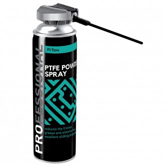PTFE POWDER SPRAY Piton — специальная сухая смазка на основе PTFE (тефлона). Рек. . фото 3