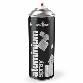Эмаль Aluminium spray NewTon — алюминиевая эмаль для защиты, реставрации, декора. . фото 2