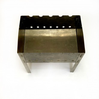 
Представляем вам "Раскладной мангал Турист" для 5 шампуров из металла толщиной . . фото 6
