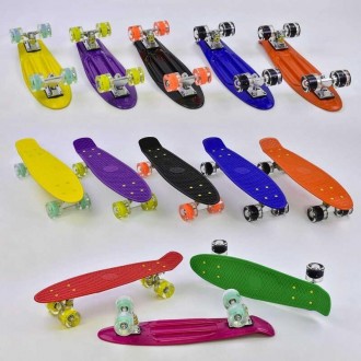 Скейт - пенни борд - Penny board (светящиеся колеса) арт. 76761/2325
Современные. . фото 5