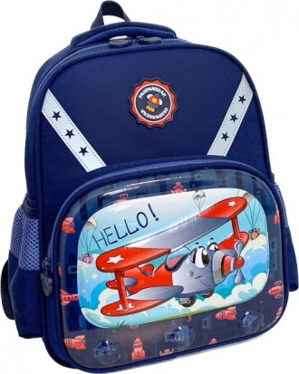 Рюкзак детский "Самолет" арт. C 60560
Удобный и вместительный рюкзак выполнен из. . фото 2