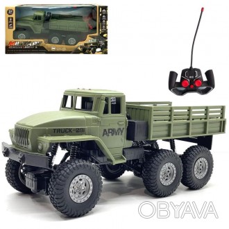 Военная машина на радиоуправлении арт. 999-24
Военный грузовик, который понравит. . фото 1