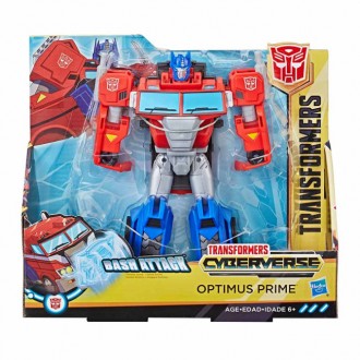 Робот-трансформер Hasbro Оптимус Прайм Кибервселенная, 19 см - Cyberverse, Ultra. Киев. фото 1 Робот-трансформер Hasbro Оптимус Прайм Кибервселенная, 19 см - Cyberverse, Ultra. Киев. фото 1