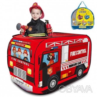 Палатка детская "Пожарный автобус" (Fire) арт. 606-8011 D
Палатка выполнена в фо. . фото 1