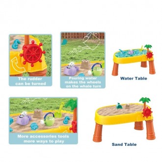 Столик-песочница “Sand & Water Table” (столик для песка и воды) арт. HG 1126
Отл. . фото 4