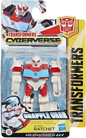 Робот-трансформер Hasbro Рэтчет, кибервселенная, 10 см - Transformers Cyberverse. . фото 3