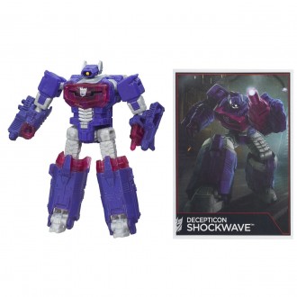 Робот-трансформер Hasbro Шоквейв из м/ф "Дженерейшнс" - Shockwave, Combiner Wars. . фото 3