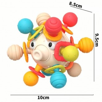 Развивающая игрушка - погремушка для малышей арт. RT 603-7
Погремушка выполнена . . фото 6