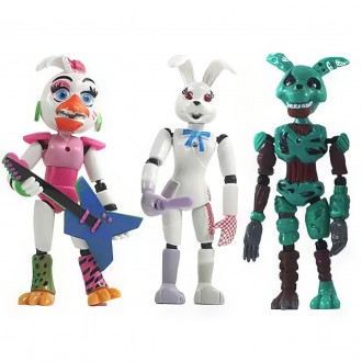 Набор ФНАФ Аниматроники Пять ночей с Фредди (разборные), 14 см - FNAF. Киев. фото 1 Набор ФНАФ Аниматроники Пять ночей с Фредди (разборные), 14 см - FNAF. Киев. фото 1