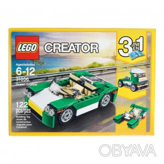 
	Lego Creator Зелений кабріолет 31056
 
	Кабріолет із набору Лего 31056 прекрас. . фото 1