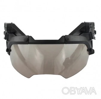 Тактичні захисні окуляри Vulpo фліп із затемненим склом
Тактичні окуляри Vulpo ф. . фото 1