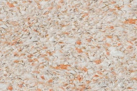 Жидкие обои Силк Пластер серия "Эйр Лайн" 605 цвет темно-оранжевый с белым, осно. . фото 1