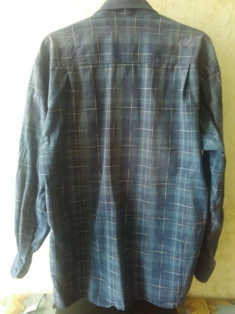 Продам мужскую рубашку производства Турции. Длина рубашки 80 см, ширина в плечах. . фото 5