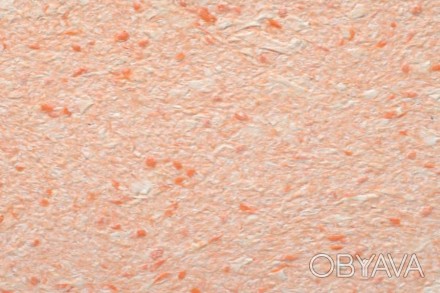 Рідкі шпалери Юрські серія "Юкка" 1202 колір білий, помаранчевий, основа целюлоз. . фото 1