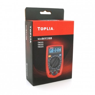 
	Мультиметр TOPLIA TM101 - это компактный и универсальный прибор для измерения . . фото 5