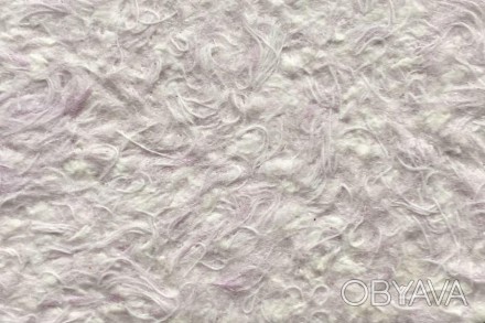 Жидкие обои Биопласт 8721 цвет белый, лавандовый (светло-розовый), основа целлюл. . фото 1