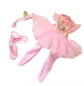 
Балерина Беби Борн необычно и интересно. Розовый воздушный комплект одежды для . . фото 3