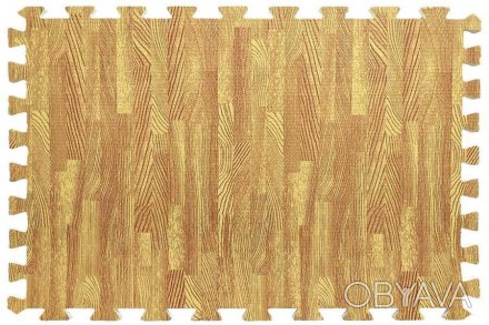Модульне підлогове покриття М'яка підлога пазл МП2 SW-00000022 золоті дерево 600. . фото 1