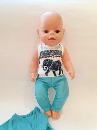 
Цей набір не просто одяг для ляльки ( 40-43 см Бебі Борн / Baby Born ) - це ней. . фото 7