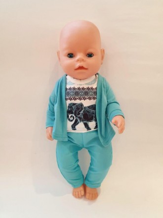 
Цей набір не просто одяг для ляльки ( 40-43 см Бебі Борн / Baby Born ) - це ней. . фото 3