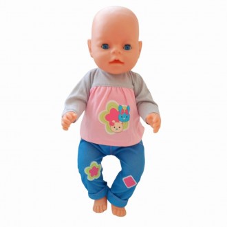 Набор одежды для куклы 40 – 43 см ( Беби Борн / Baby Born ) и похожих пупсов рос. . фото 3