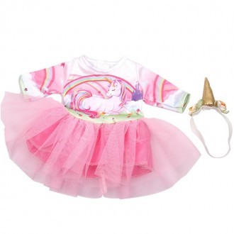 
Пориньте в чарівний світ мрії та стилю з сукнею для ляльки Бебі Борн / Baby Bor. . фото 2