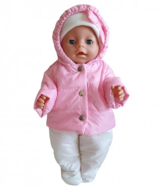 
Большой Зимний комплект с большим количеством элементов одежды для куклы Бэби Б. . фото 3