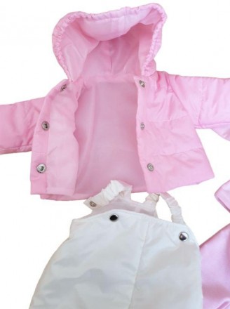 
Большой Зимний комплект с большим количеством элементов одежды для куклы Бэби Б. . фото 4