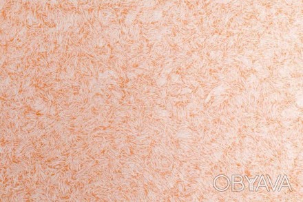 Рідкі шпалери Біопласт 1060 колір помаранчевий, основа шовк білий, помаранчевий.. . фото 1