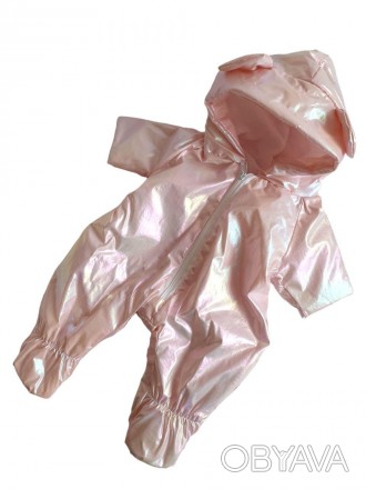 Одежда для куклы Беби Борн / Baby Born 40-43 см комбинезон пермалутровый розовый