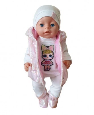 Чудовий комплект з великою кількістю елементів одягу для ляльки Беби Борн, Беби . . фото 4