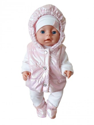 Чудовий комплект з великою кількістю елементів одягу для ляльки Беби Борн, Беби . . фото 6