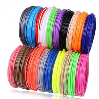 PLA пластик – 200 метрів. 20 кольорів по 10 метрів кожен
PLA пластик &mdas. . фото 4
