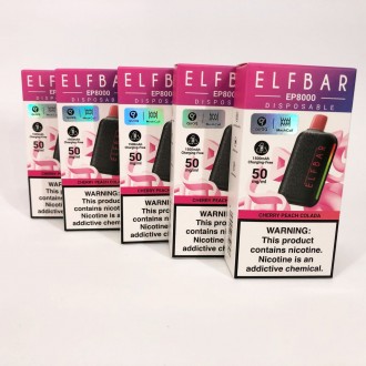 Elf Bar EP 8000 відзначається стильним дизайном, великою ємністю картриджа, трив. . фото 10