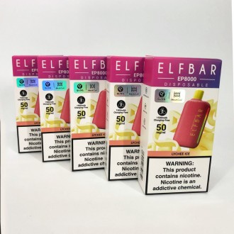 Elf Bar EP 8000 отличается стильным дизайном, большой емкостью картриджа, длител. . фото 3