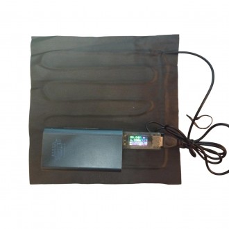USB-килимок-грілка розміром 21х21 см — це зручний пристрій, призначений для під'. . фото 3