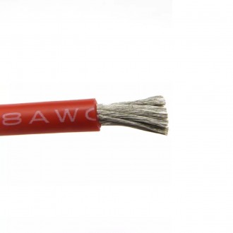 
Дріт силіконовий 12 Awg (червоний), 3,4 мм. 1 метр
Характеристики:
Переріз пров. . фото 3