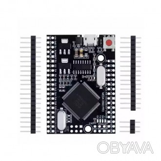 Arduino MEGA 2560 Pro Embed Micro-USB
Arduino MEGA2560 Pro Mini — це компактна й. . фото 1