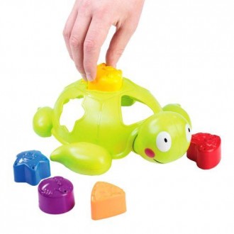 Іграшка - сортер для ванної в формі черепашки буде цікавим подарунком дитині. У . . фото 2