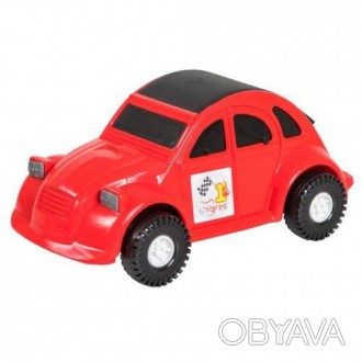 Машинка, дубликат настоящего автомобиля "Volkswagen Beetle" (Жук). Легкая и проч. . фото 1