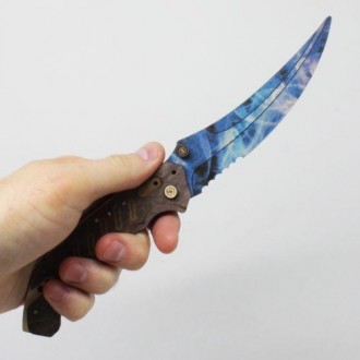 Модель раскладного ножа ФЛИП, из игры Counter Strike Global Offensive. Материал:. . фото 6