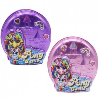 Іграшка-сюрприз "Pony Castle" буде відмінним подарунком для дитини. У скриньці є. . фото 2