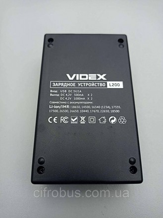 Автоматичний зарядний пристрій Videx VCH-L200 дає змогу заряджати різні формати . . фото 3