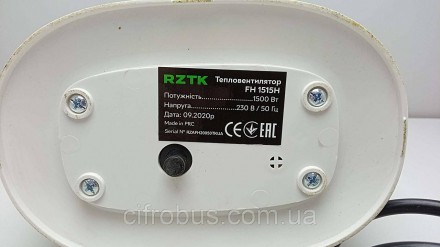 Тепловентилятор RZTK FH 1515H представляет собой современный, экологически чисты. . фото 11